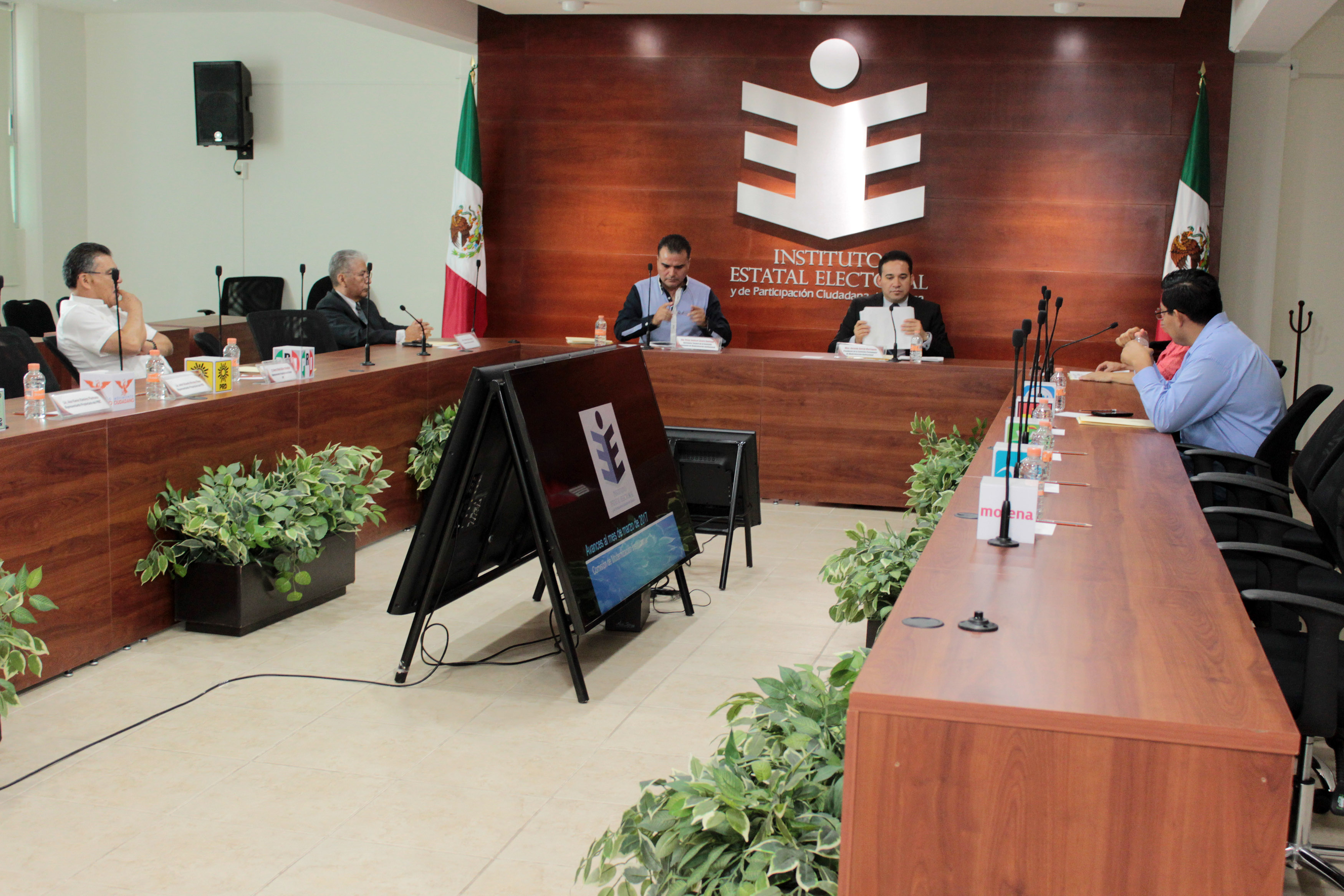 Sesión de la Comisión de Modernización Institucional